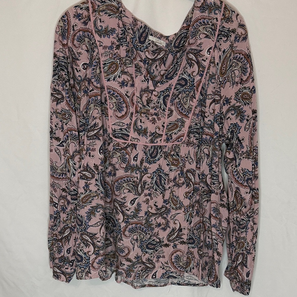 J. JillPaisley Print Women's Top